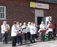 Corps Callosum vid invigningen av Livets Museum 120414